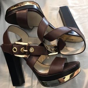 Micheal Kors platform heels